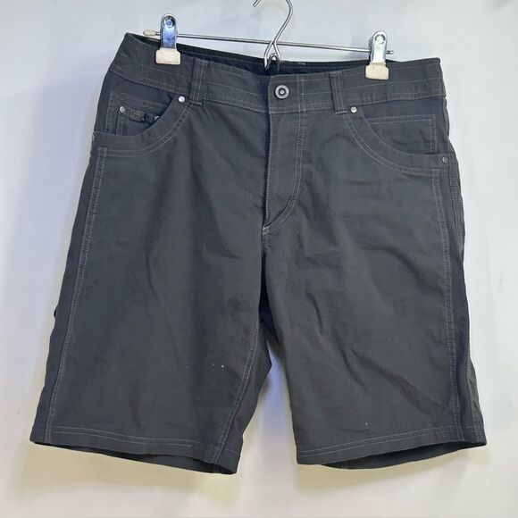 Kuhl Mens' Size 36 Charcoal Color Outdoor Bermuda Shorts - Picture 1 of 8